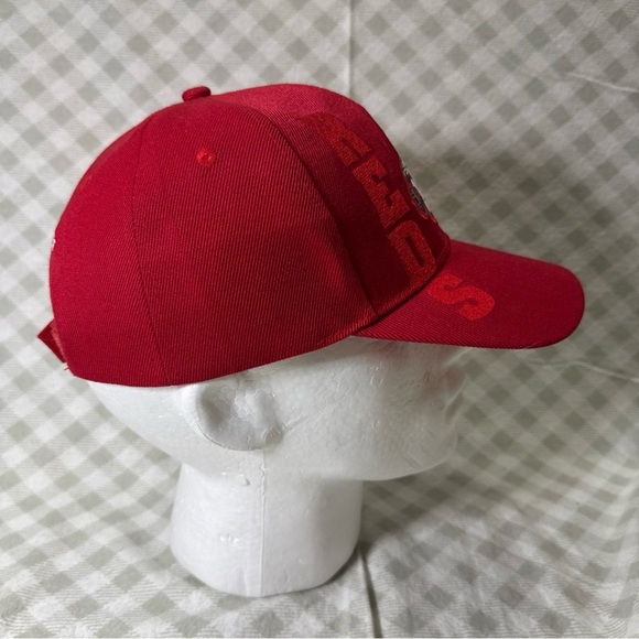 Cincinnati Reds Mr. Red Hoxworth SGA Men’s Adjustable Strapback Hat New - Picture 2 of 6
